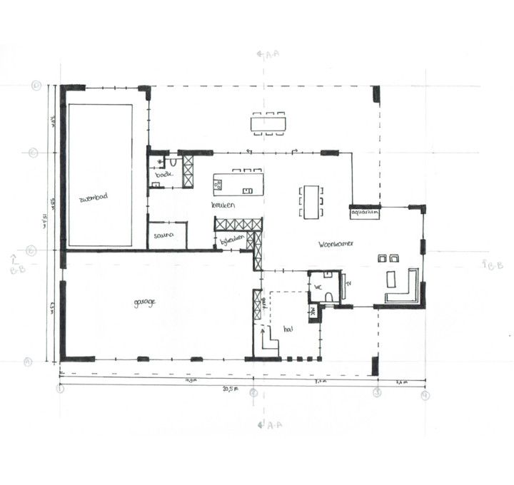plattegrond begane grond